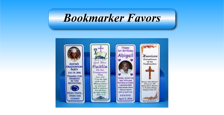 Bookmarker Favors
