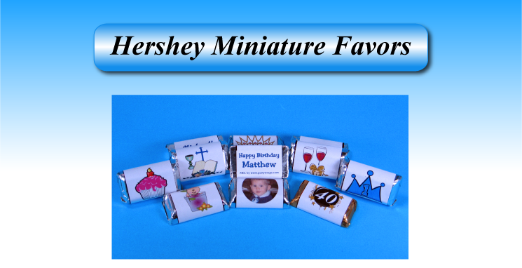 Suit Up Personalized Miniature Wrappers