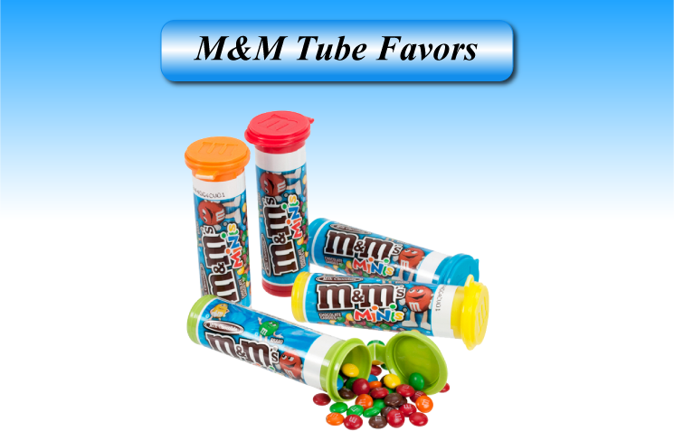 m&m party favors